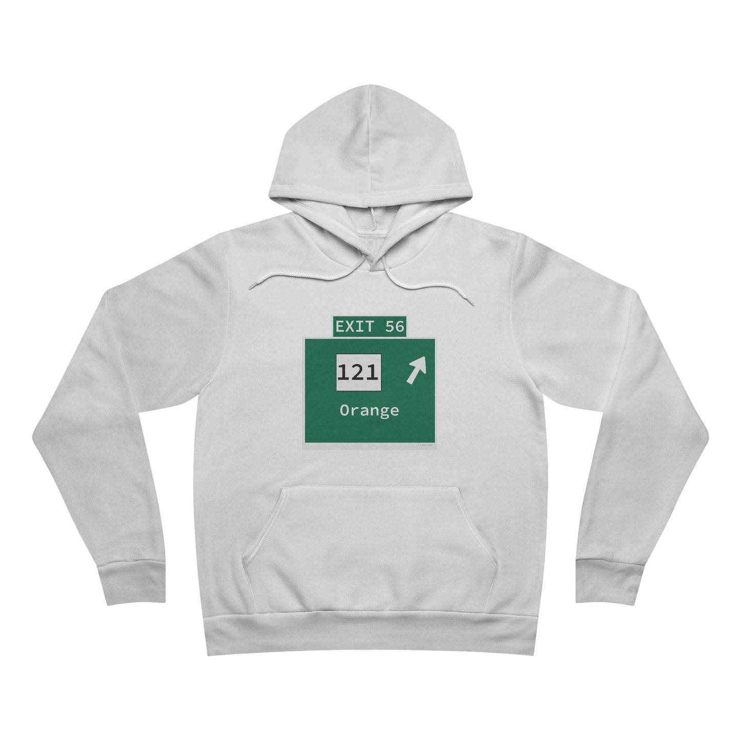 Vintage WCP Exit 56 Sign Unisex Sponge Fleece Pullover Hoodie