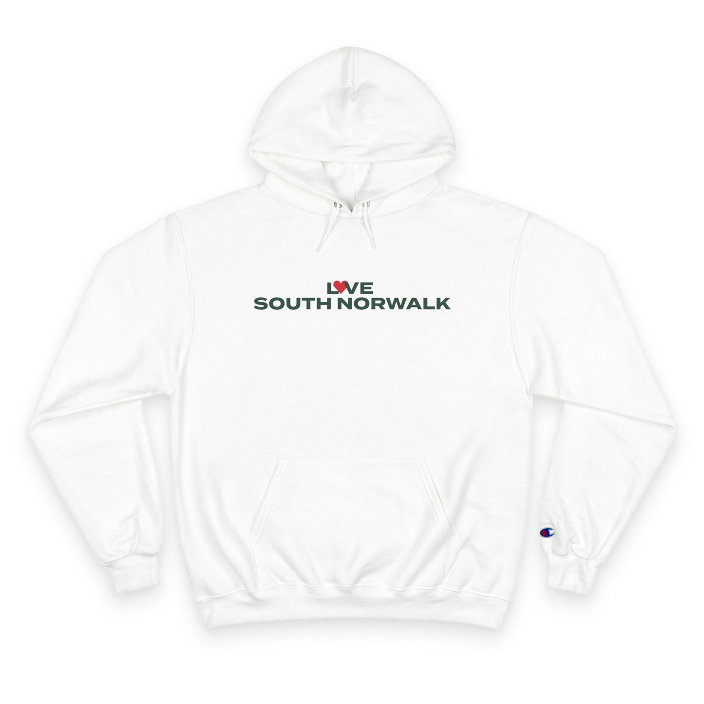 Love South Norwalk Champion Hoodie