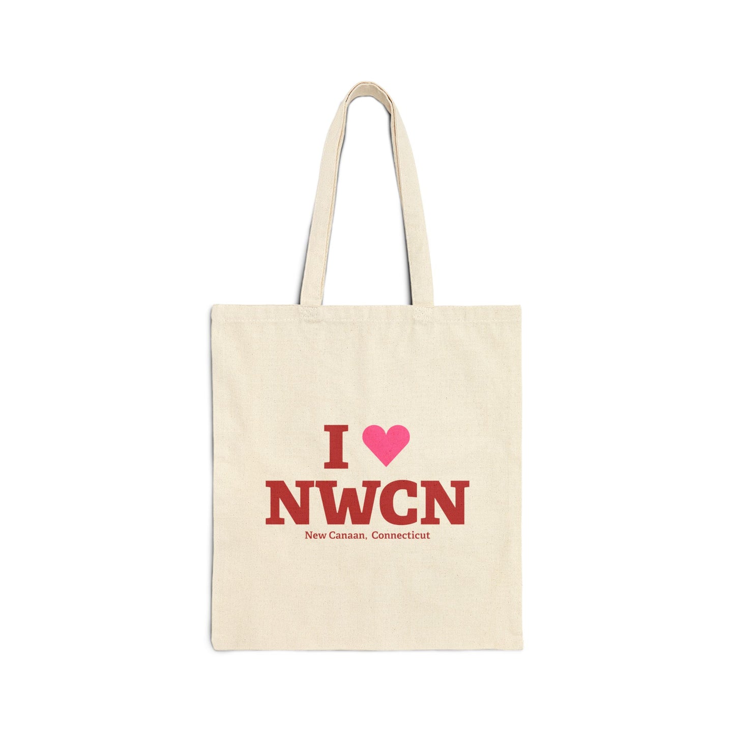 I Heart NWCN Cotton Canvas Tote Bag