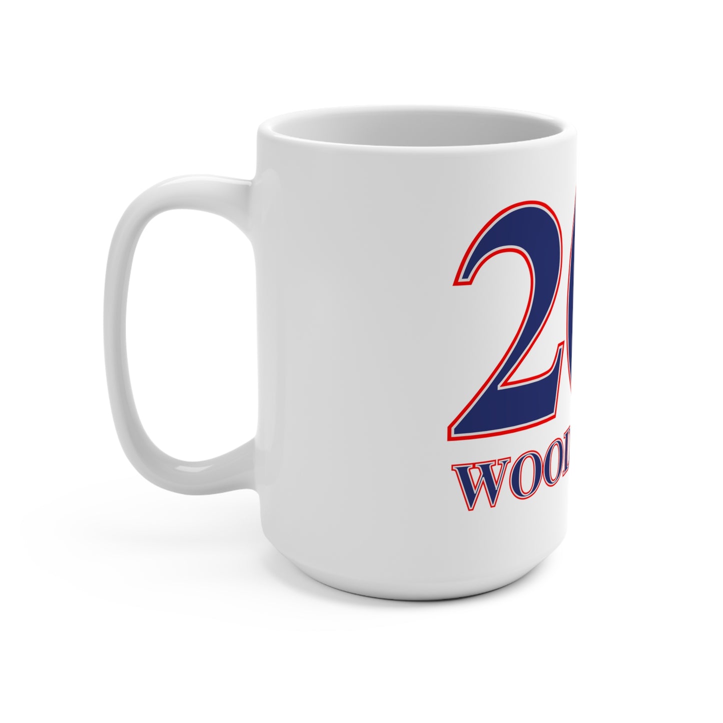 203 Woodbridge Red White & Blue Mug 15oz