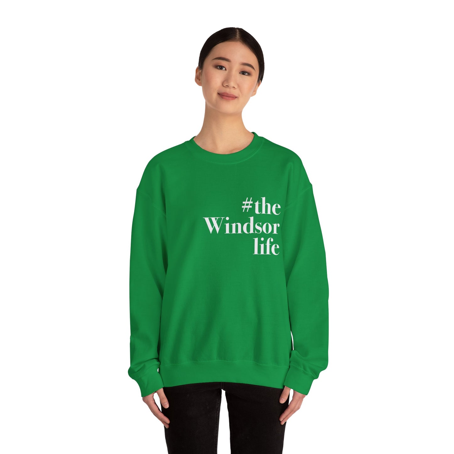 #thewindsorlife Unisex Heavy Blend™ Crewneck Sweatshirt