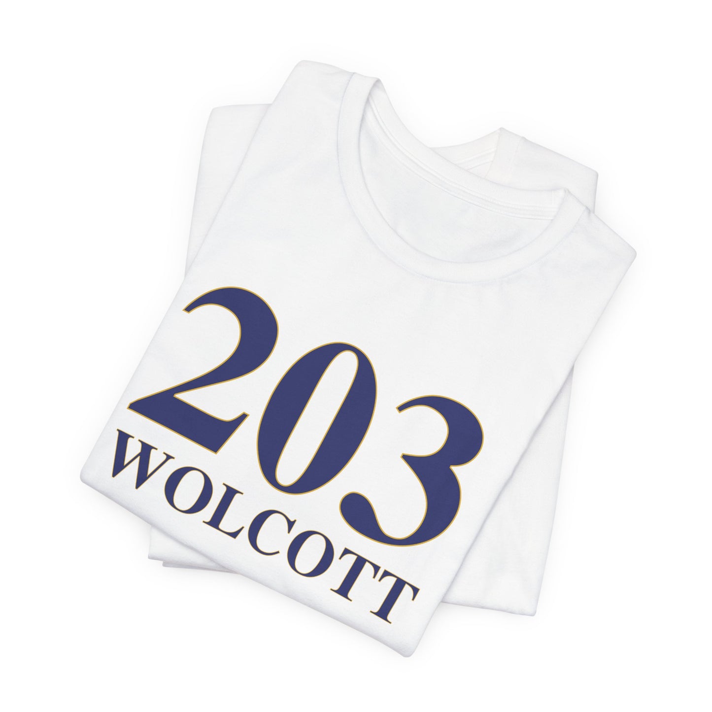 203 Wolcott Unisex Jersey Short Sleeve T-Shirt