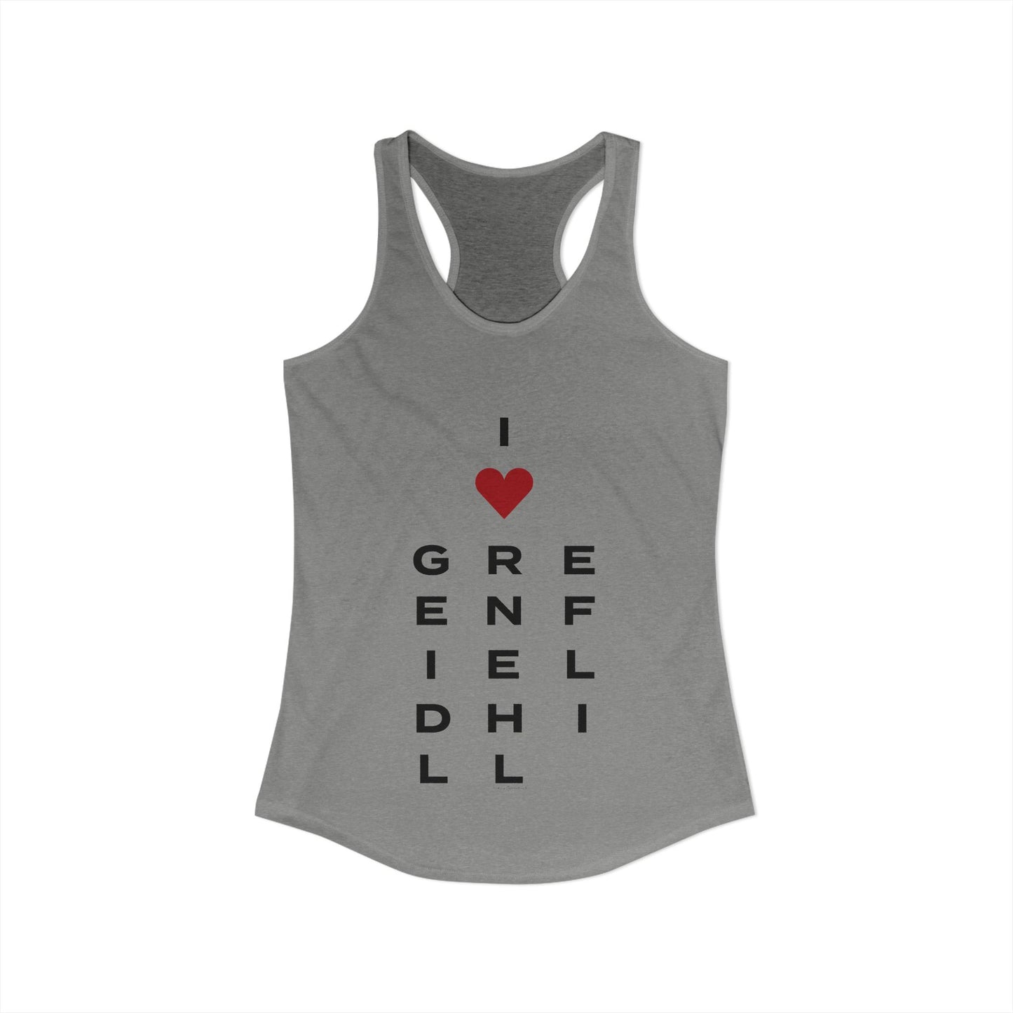 Greenfield Hill Vision Women's Ideal Racerback Tank Top
