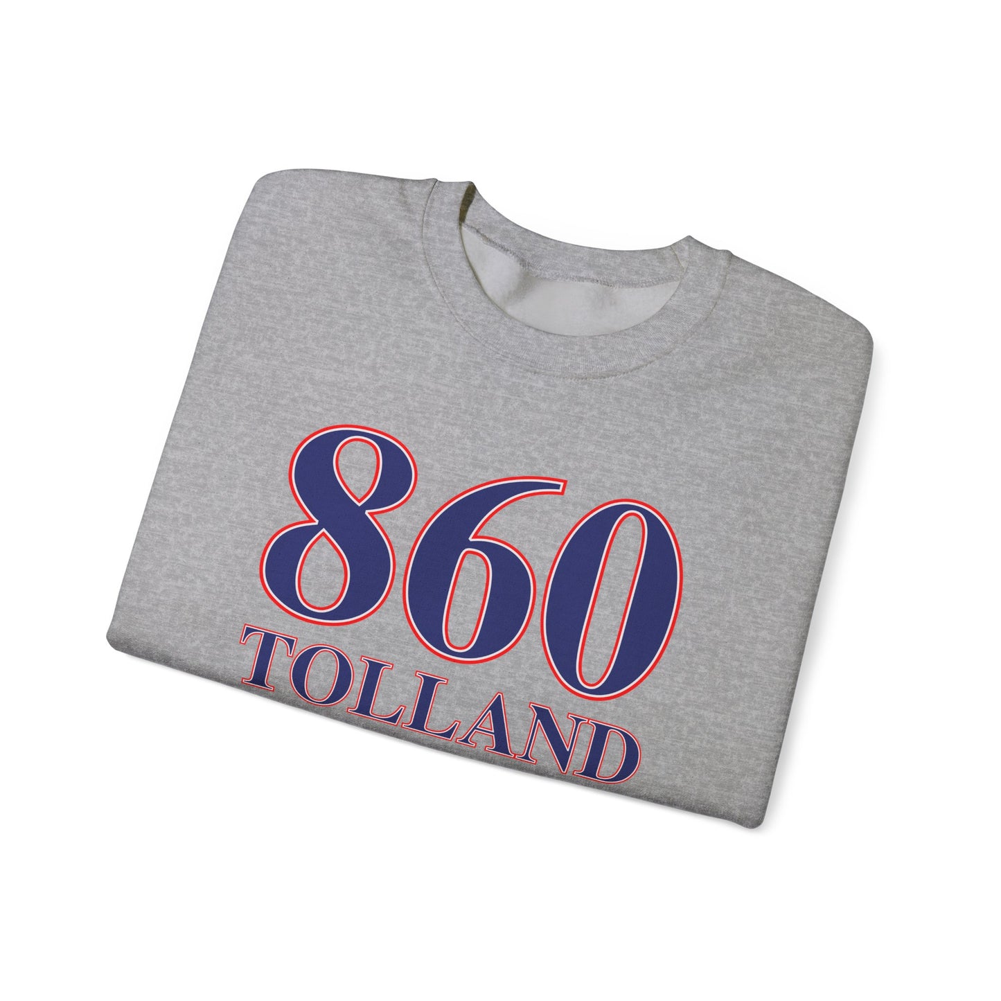 860 Tolland Red White & Blue Unisex Heavy Blend™ Crewneck Sweatshirt