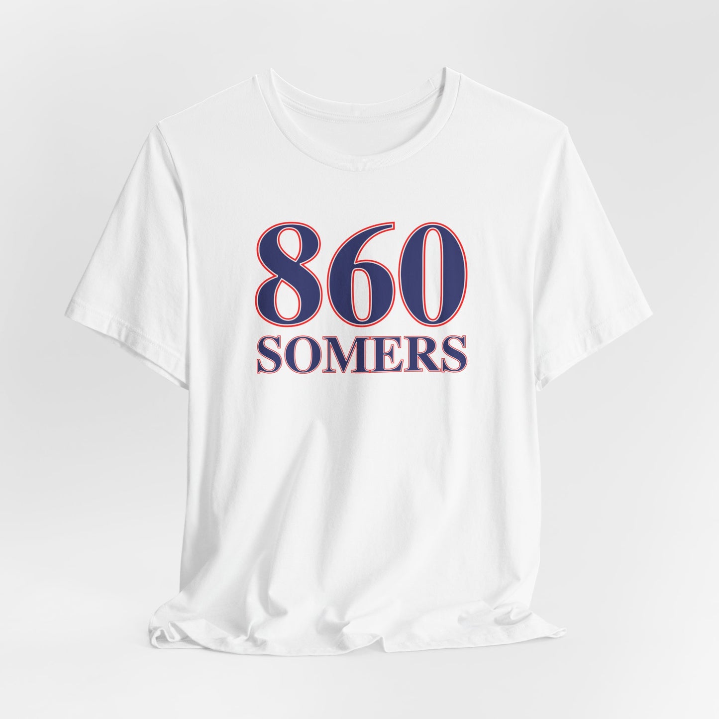 860 Somers Red White & Blue Unisex Jersey Short Sleeve T-Shirt