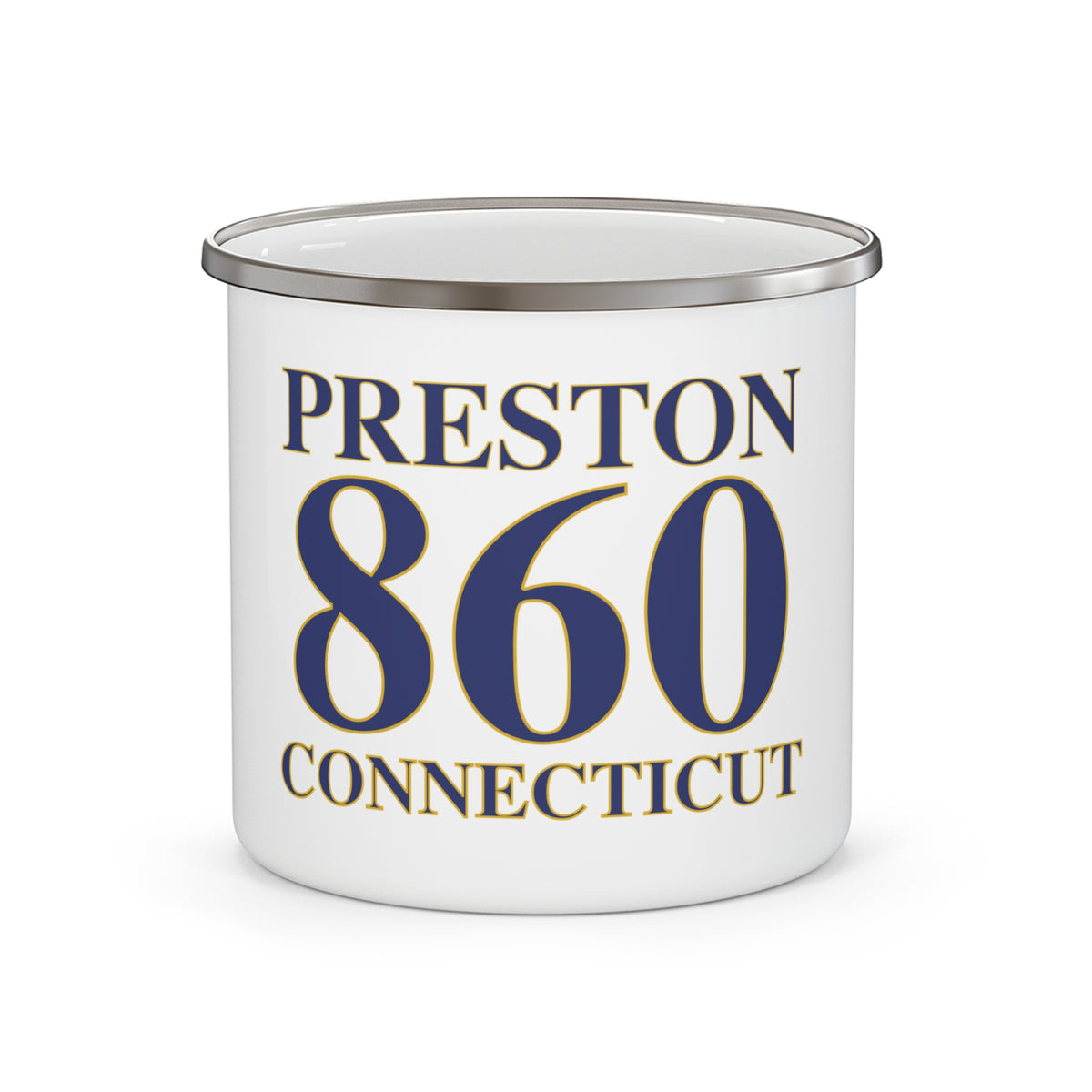 Preston 860 Connecticut Enamel Camping Mug