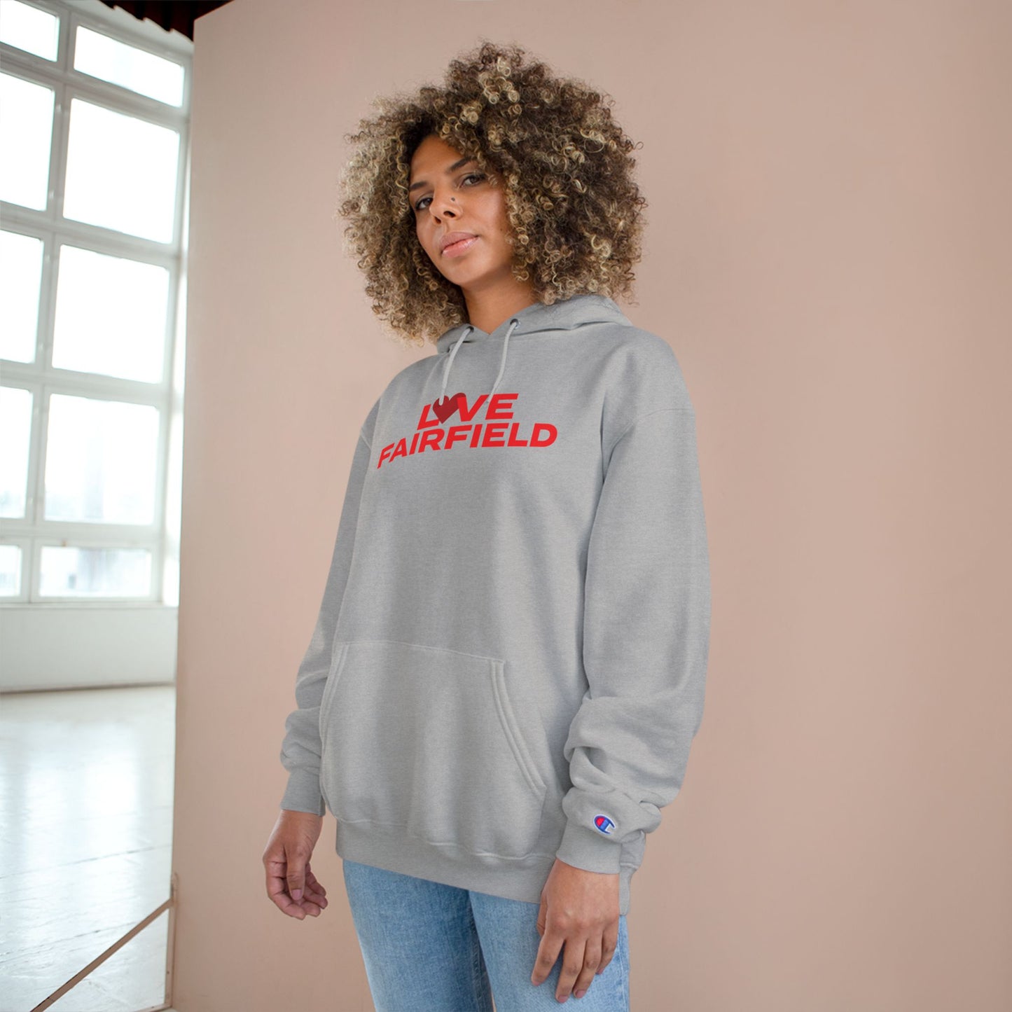 Love Fairfield Champion Hoodie