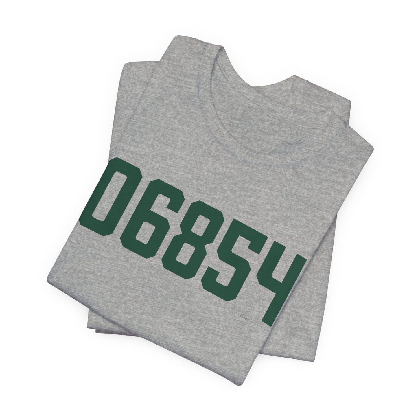 06854 Norwalk Connecticut Zip Code Unisex Jersey Short Sleeve T-Shirt