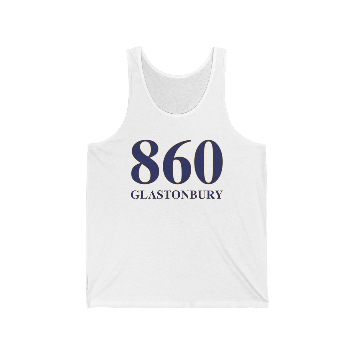 860 Glastonbury // Glastonbury CT unisex tank top shirts // finding connecticut