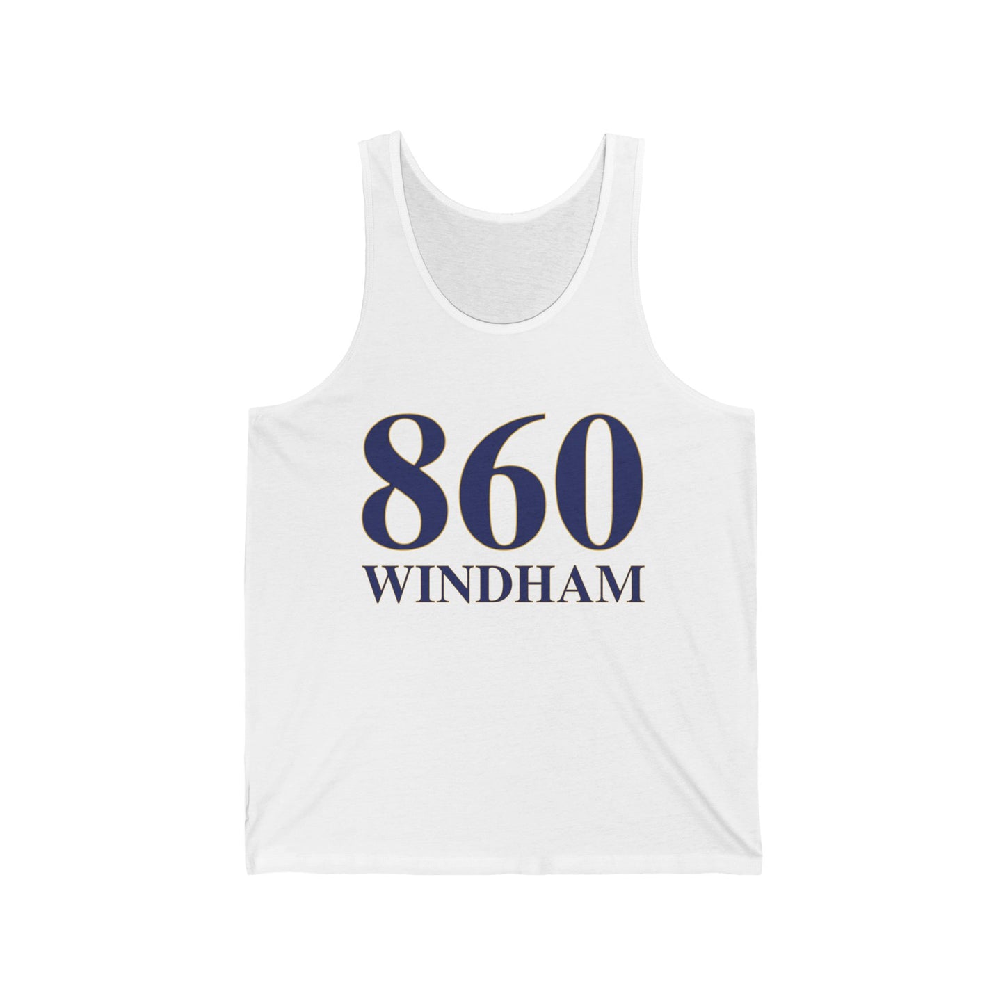 860 windham // Windham Connecticut unisex tank top shirt // finding connecticut