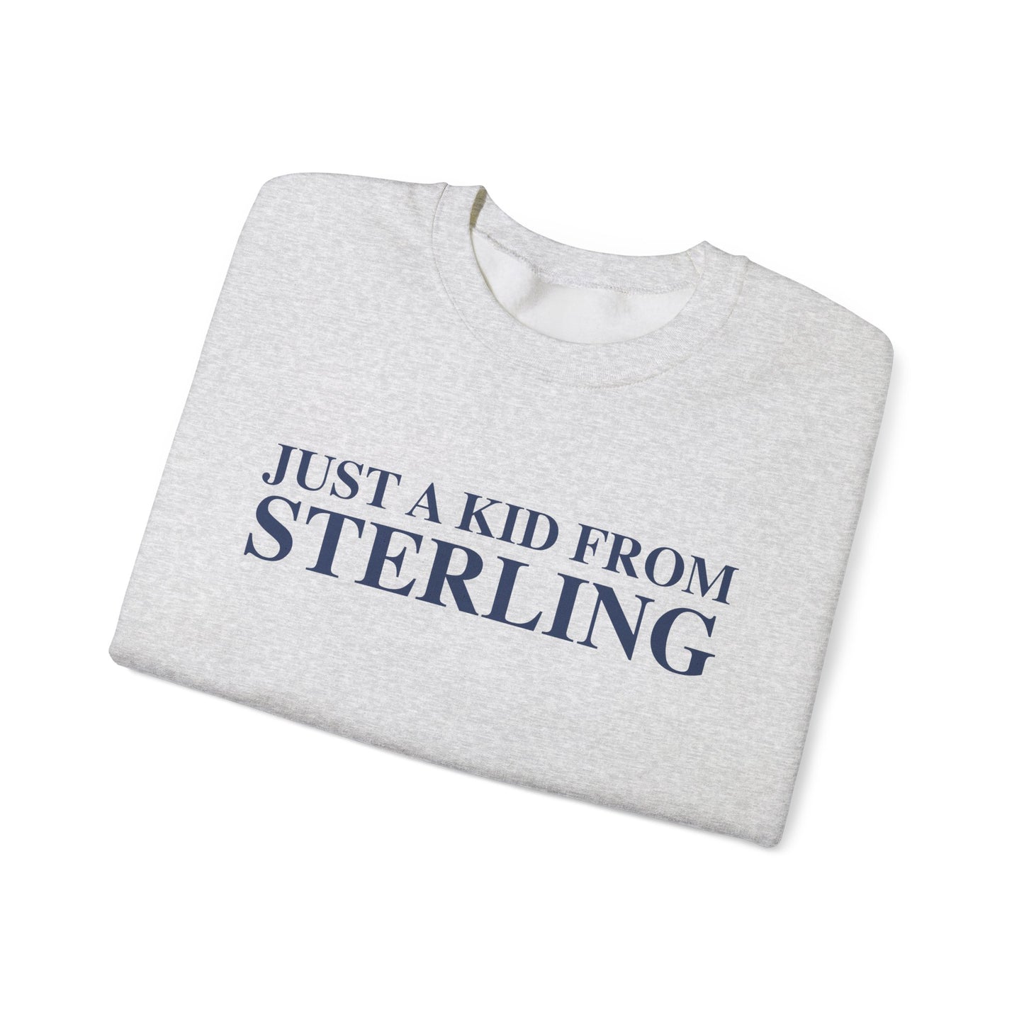 Just a kid from Sterling Unisex Heavy Blend™ Crewneck Sweatshirt