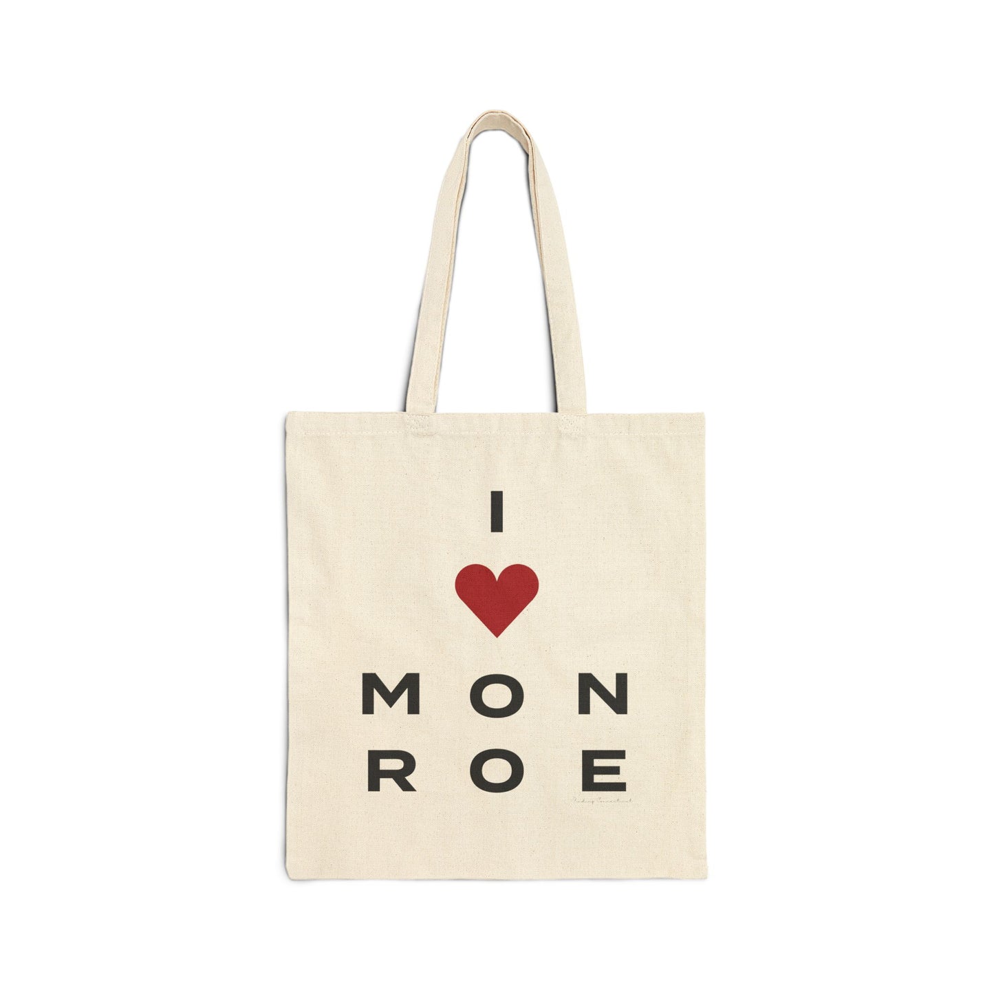 Monroe Vision Cotton Canvas Tote Bag