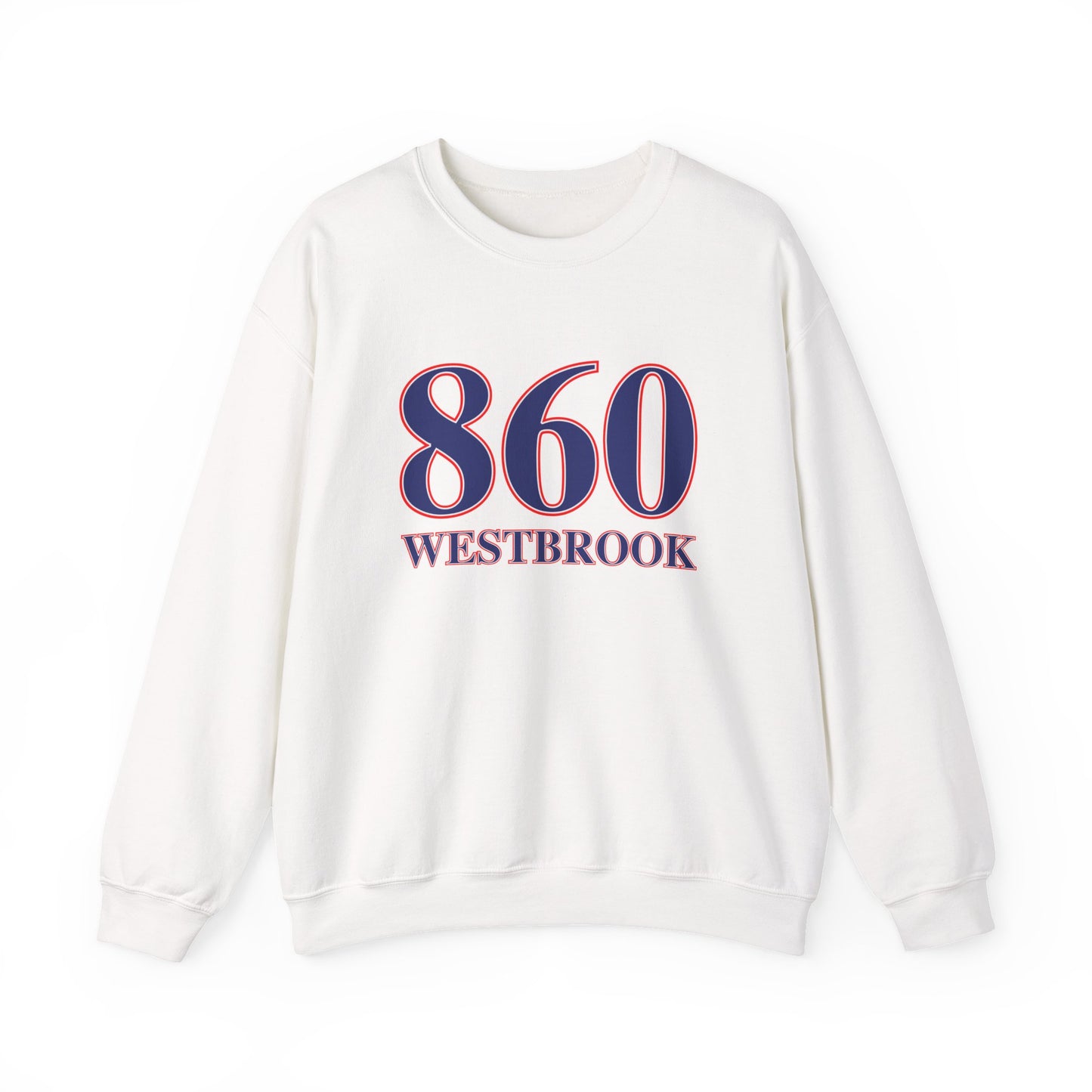 860 Westbrook Red White & Blue Unisex Heavy Blend™ Crewneck Sweatshirt