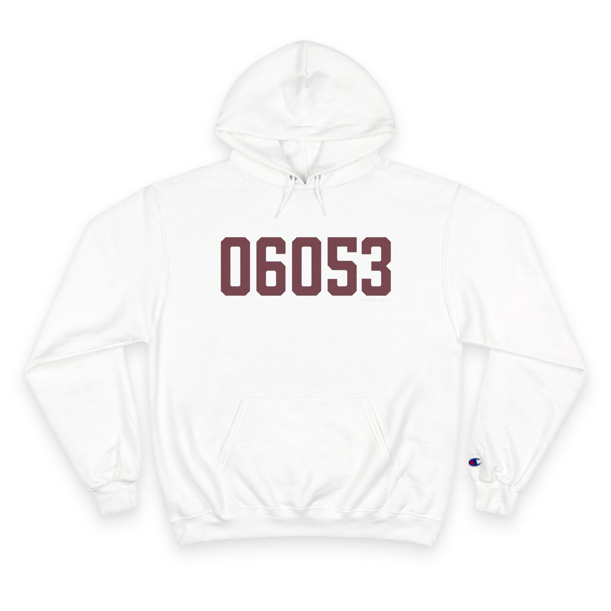 06053 New Britain Connecticut Zip Code Champion Hoodie