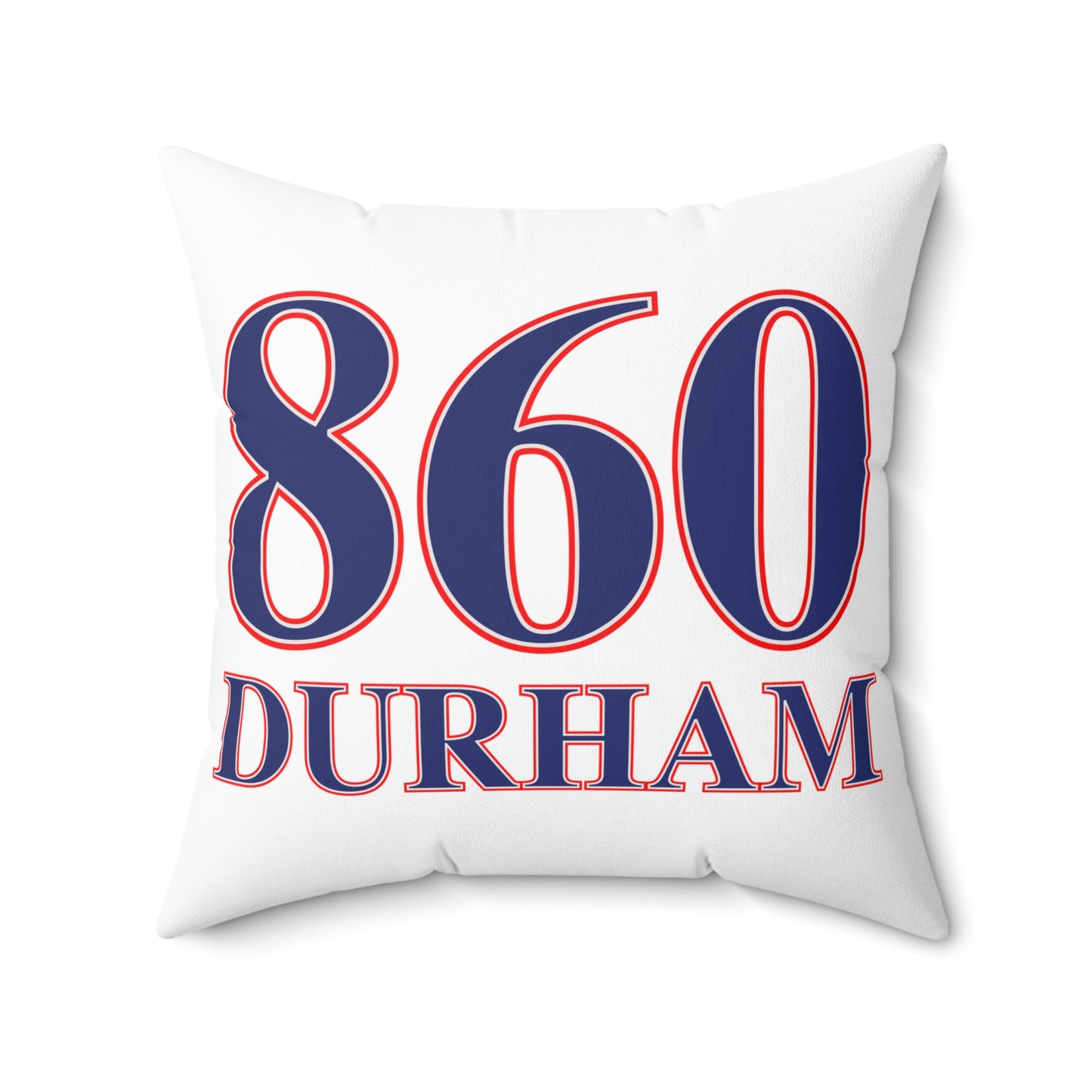 860 Durham Red, White & Blue
Spun Polyester Square Pillow