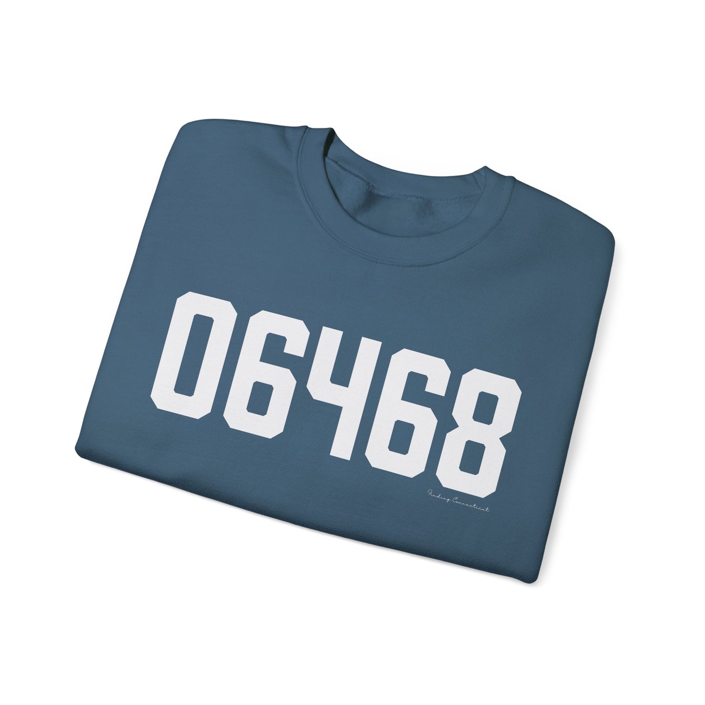 06468 Monroe Connecticut Zip Code Unisex Heavy Blend™ Crewneck Sweatshirt