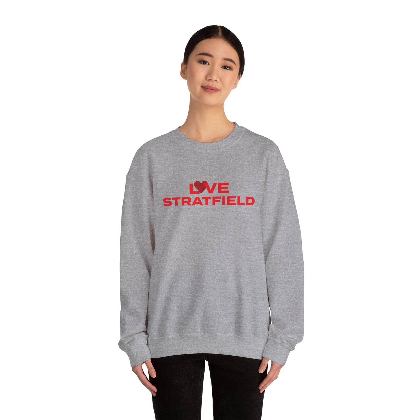 Love Stratfield Unisex Heavy Blend™ Crewneck Sweatshirt
