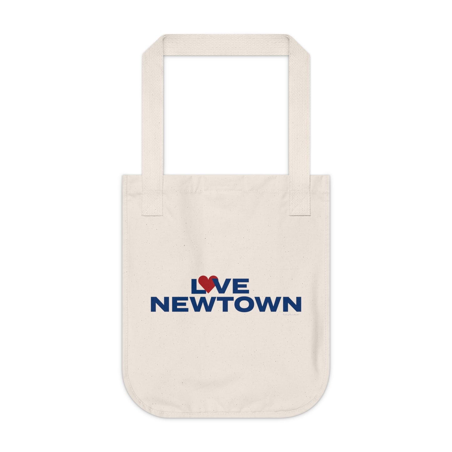 Love Newtown Organic Canvas Tote Bag