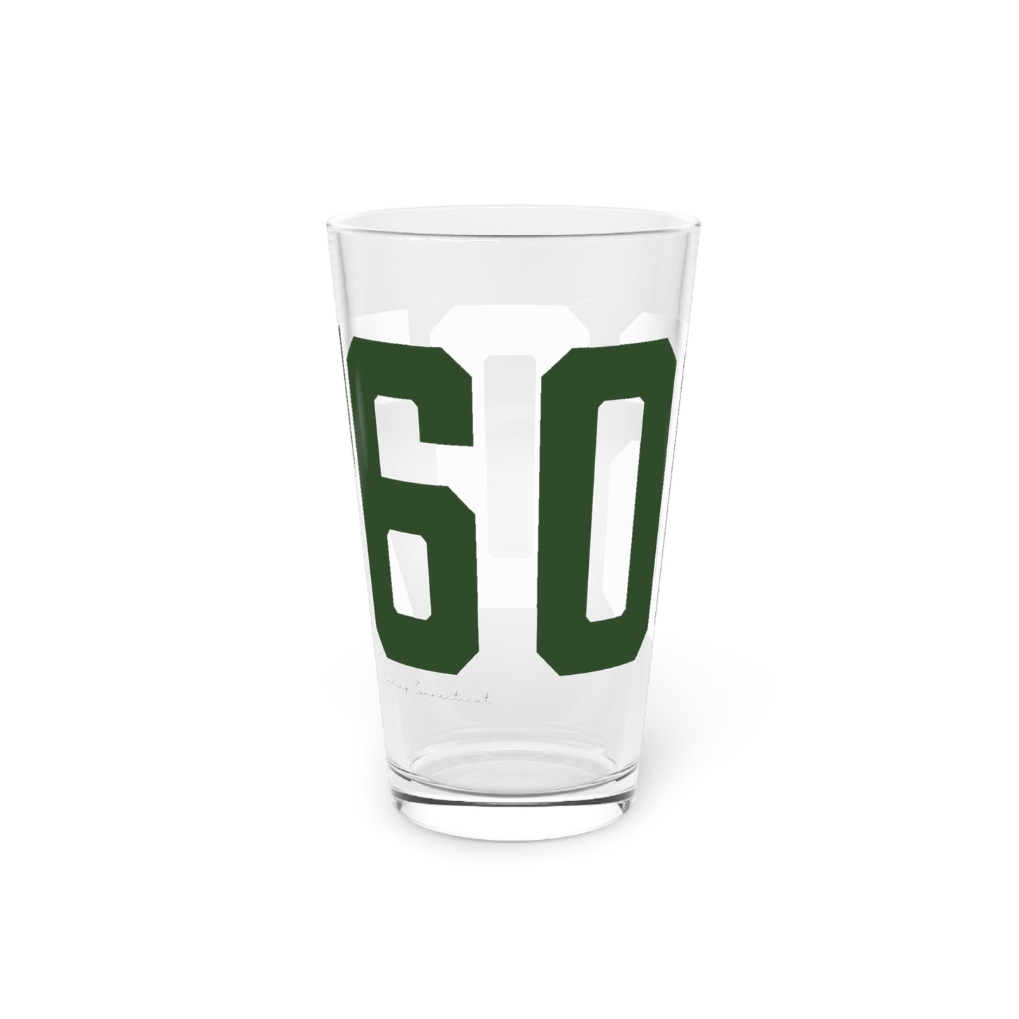 06076 Union Connecticut Zip Code Pint Glass, 16oz