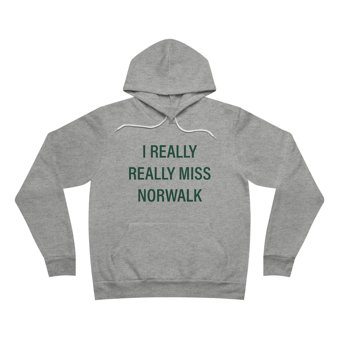I Really Really Miss Norwalk Unisex Sponge Fleece Pullover Hoodie
