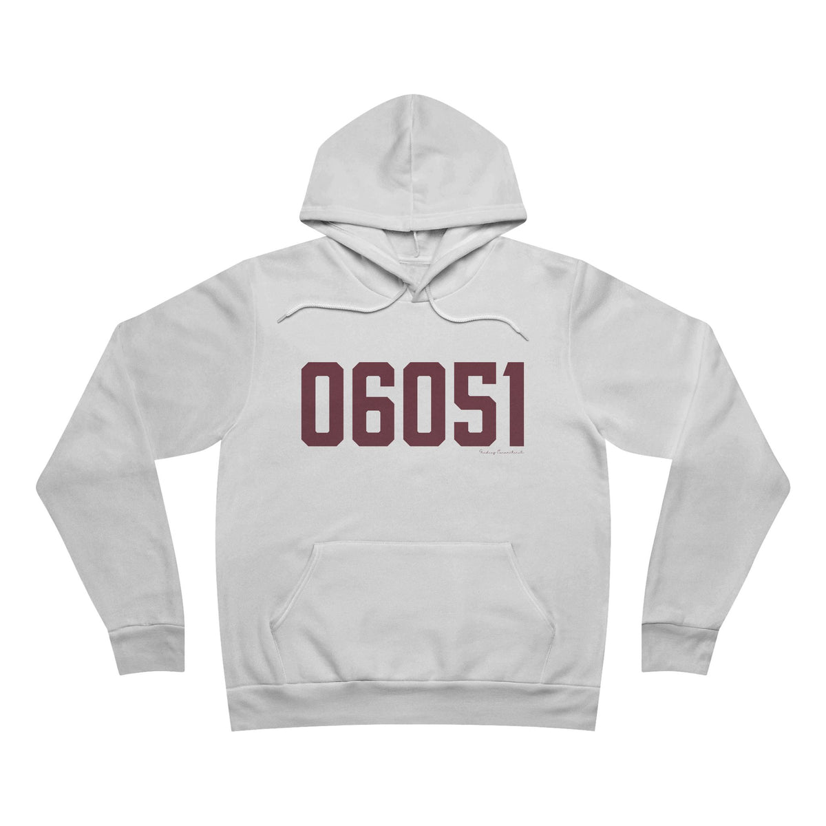 06051 New Britain Connecticut Zip Code Unisex Sponge Fleece Pullover Hoodie