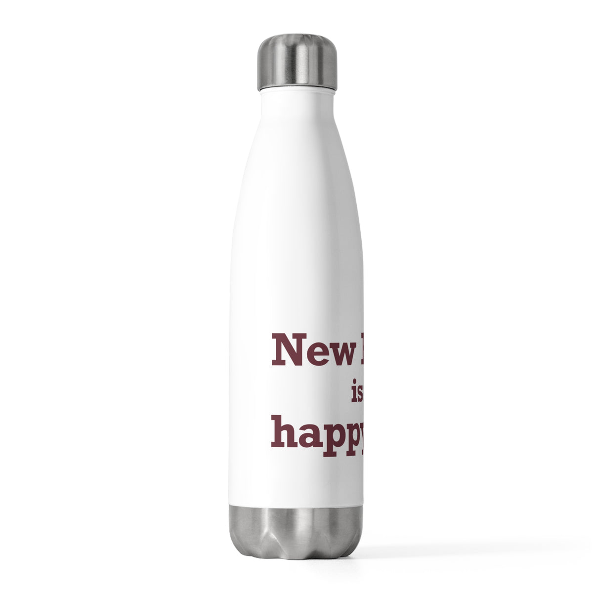 New Britain is My Happy Place 20 oz Insulated Bottle