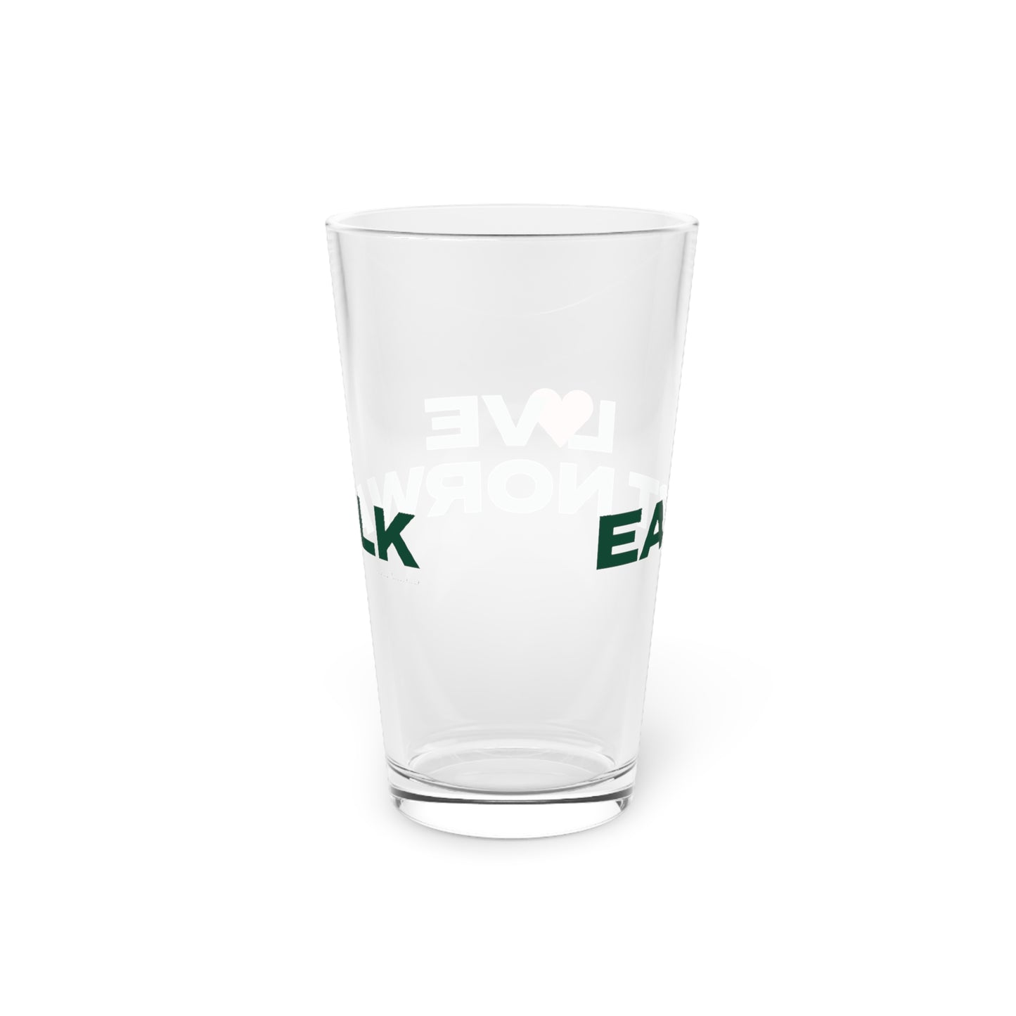 Love East Norwalk Pint Glass, 16oz