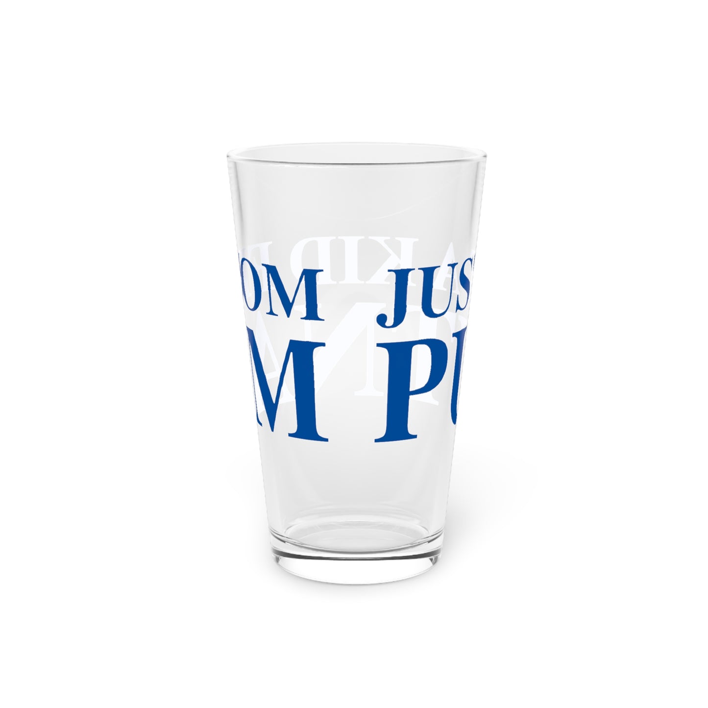 Just a kid from Putnam Pint Glass, 16oz