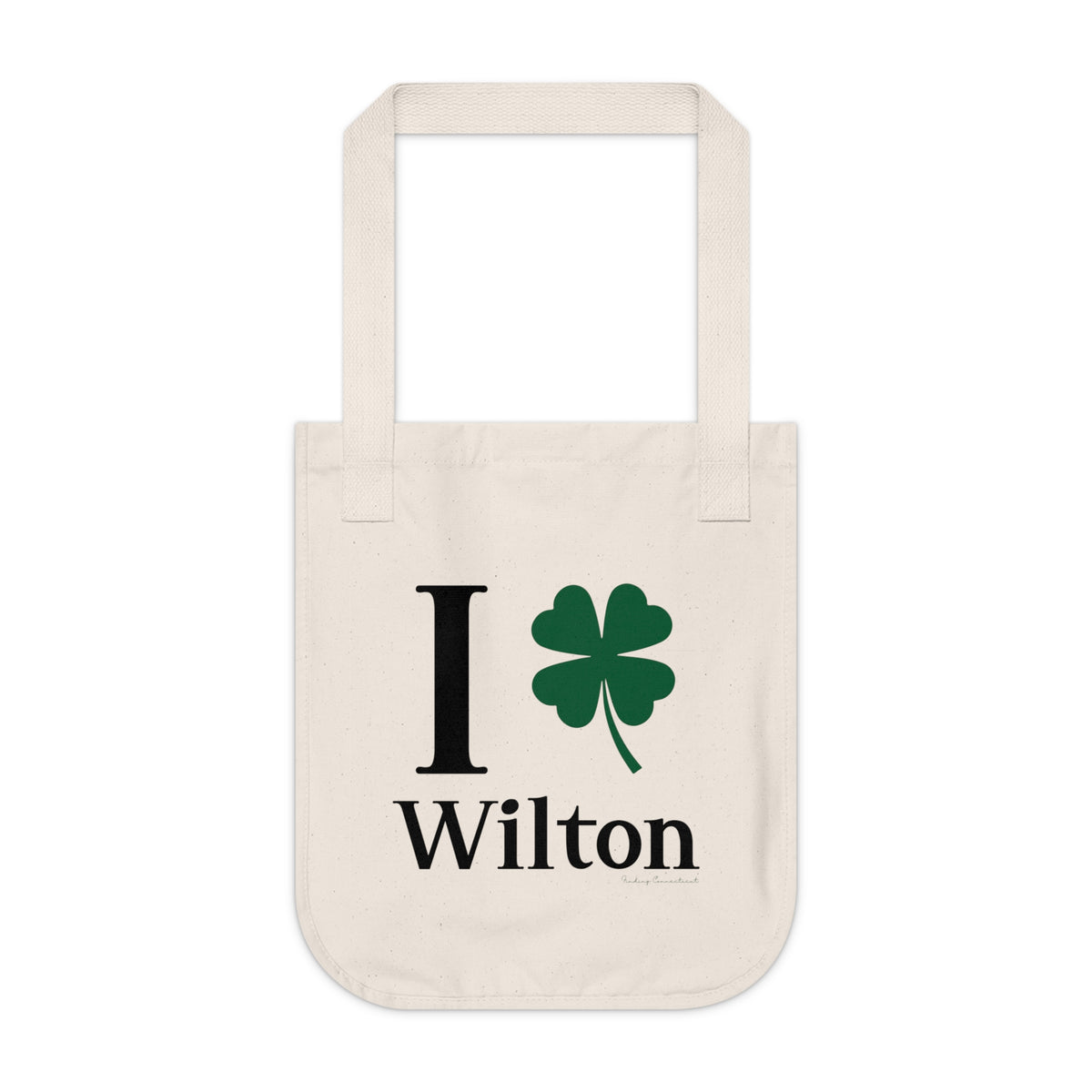 I Clover Wilton Organic Canvas Tote Bag