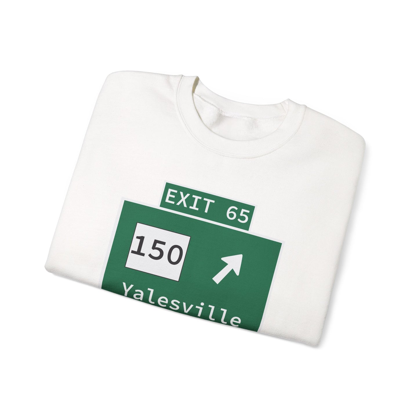 Vintage WCP Exit 65 Sign Unisex Heavy Blend™ Crewneck Sweatshirt
