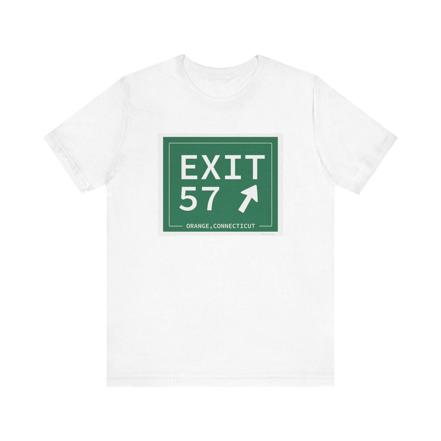 Vintage Exit 57 WCP Sign Unisex Jersey Short Sleeve T-Shirt