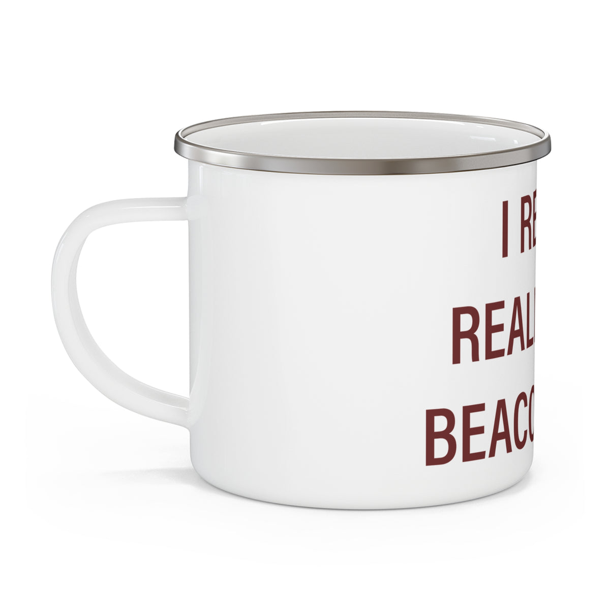 I Really Really Miss Beacon Falls Enamel Camping Mug