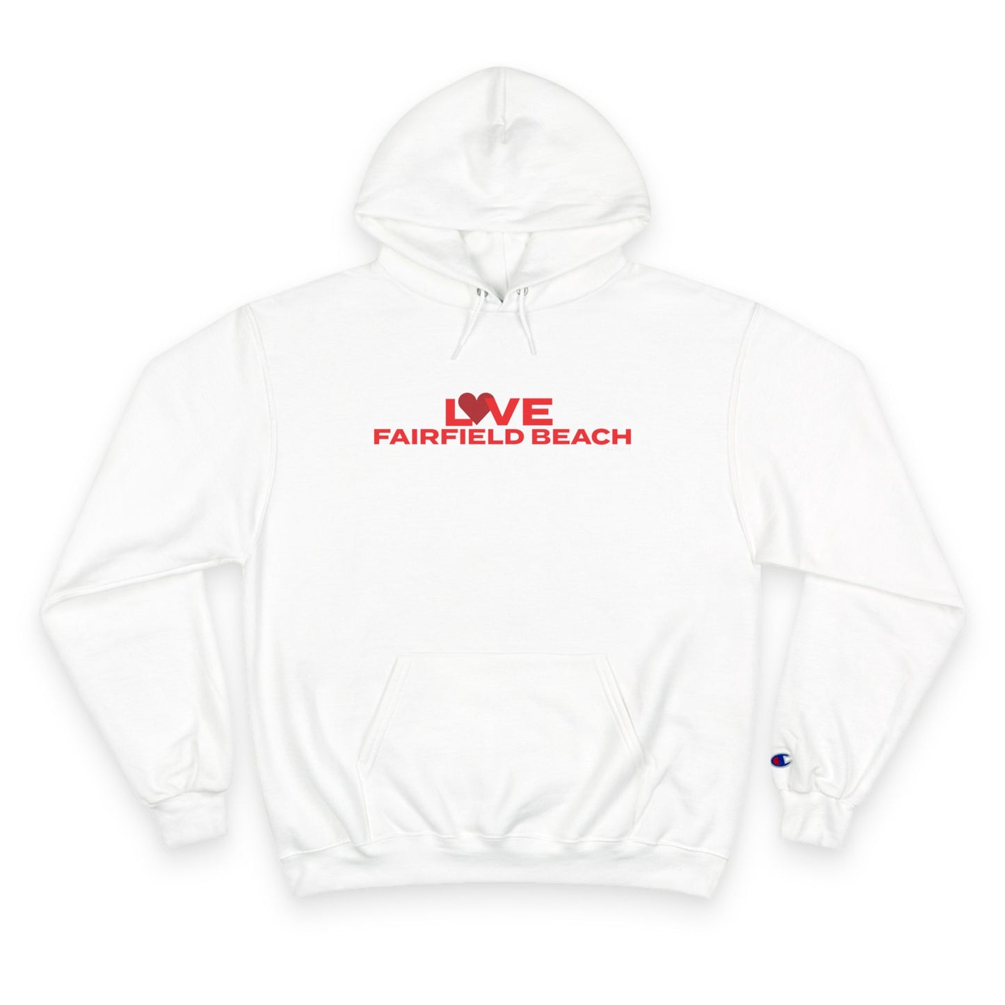 Love Fairfield Beach Champion Hoodie