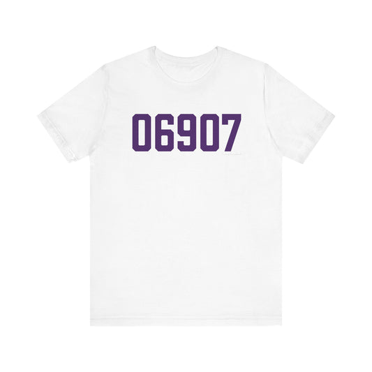 06907 Stamford Connecticut Zip Code Unisex Jersey Short Sleeve T-Shirt