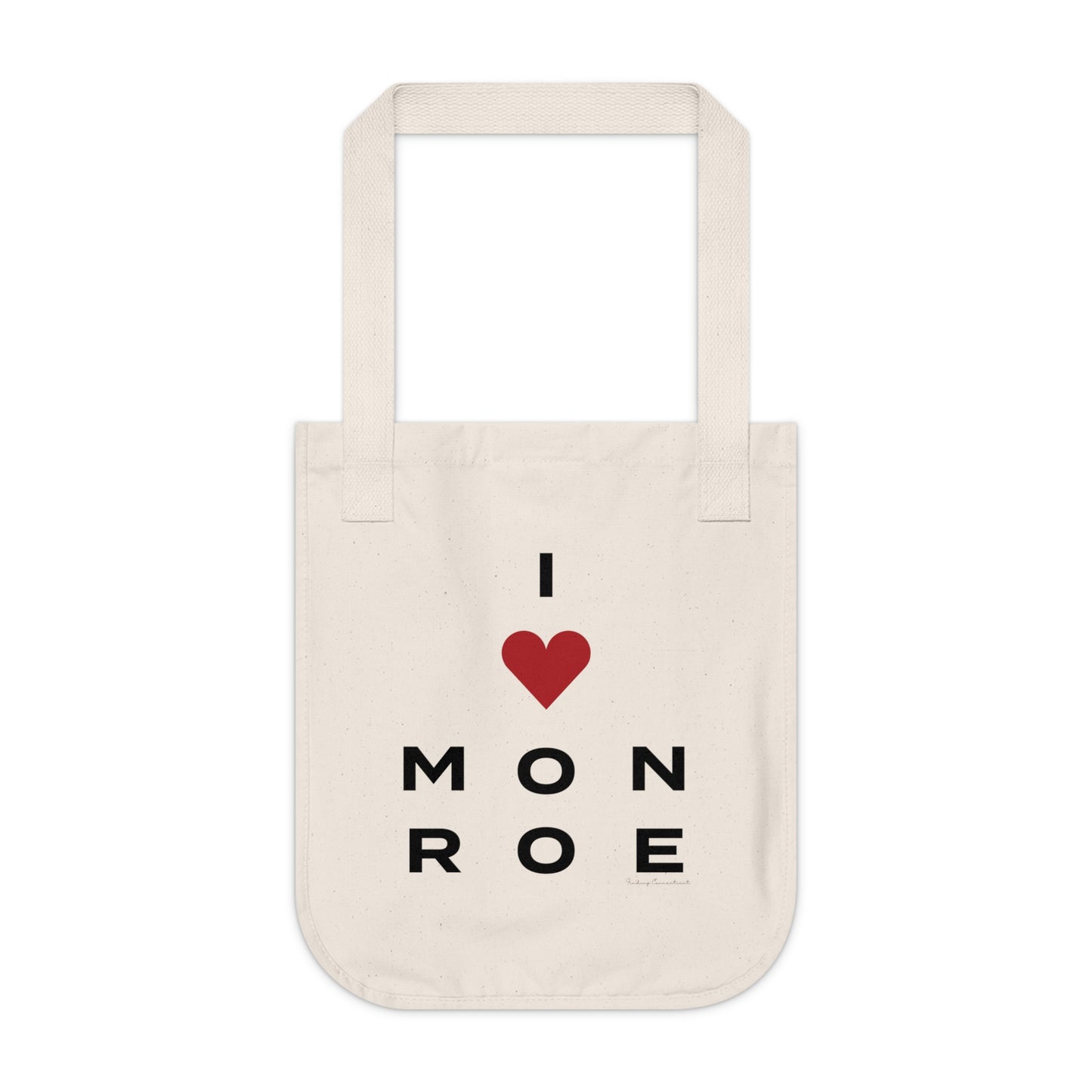 Monroe Vision Organic Canvas Tote Bag