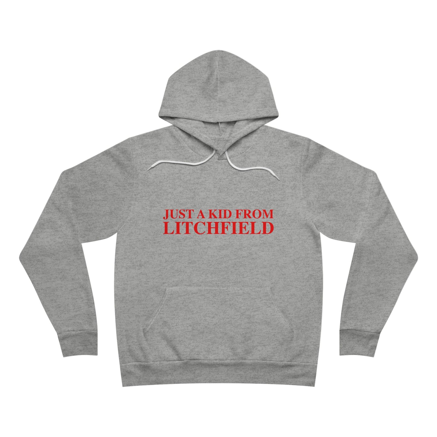 Just a kid from Litchfield Unisex Sponge Fleece Pullover Hoodie