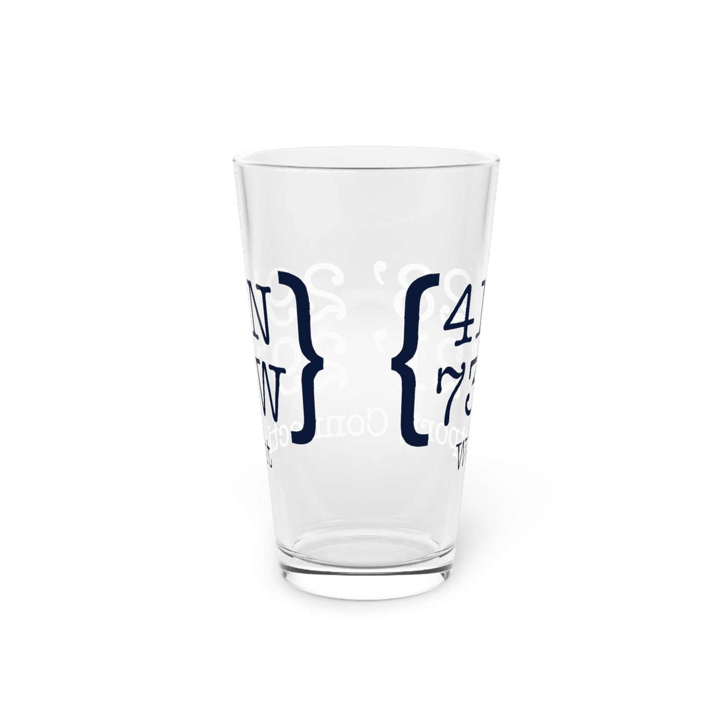 Westport Coordinates Pint Glass, 16oz