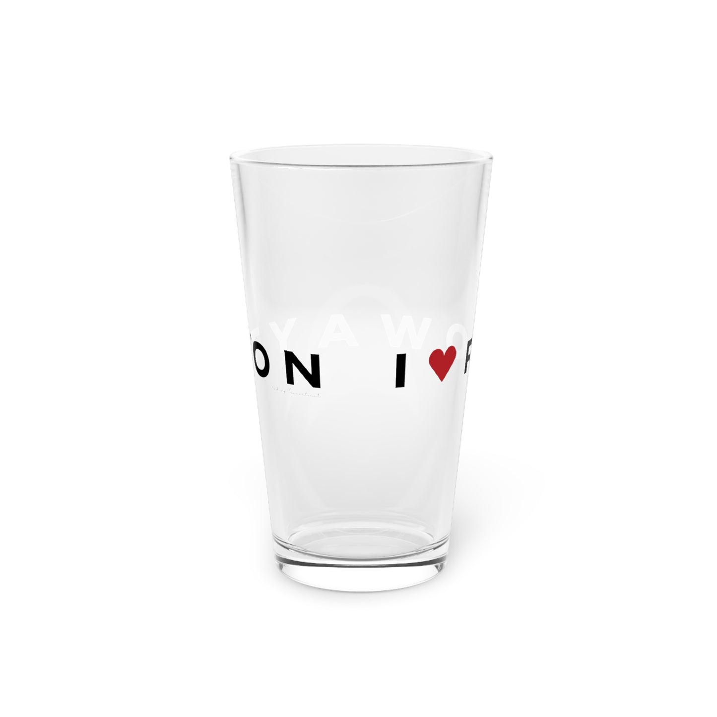 Rowayton Vision Pint Glass, 16oz