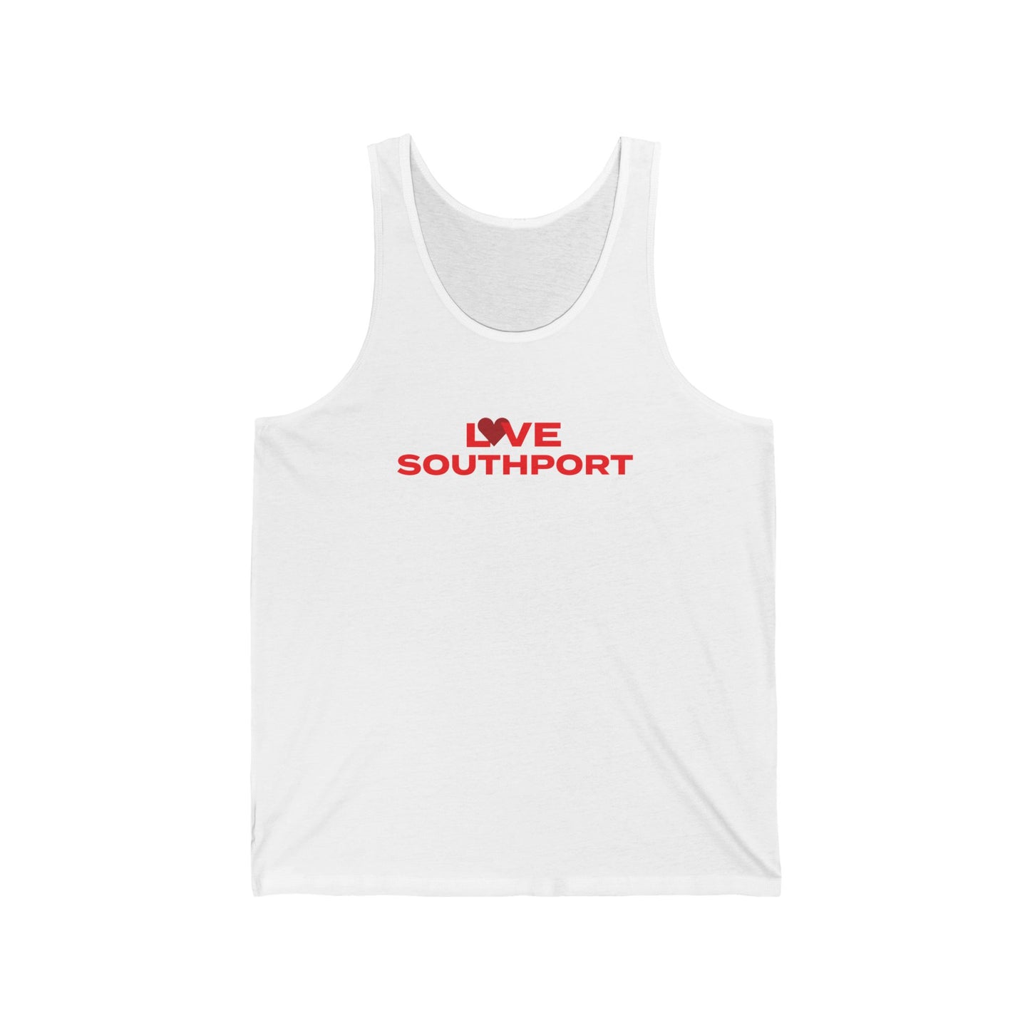 Love Southport Unisex Jersey Tank Top
