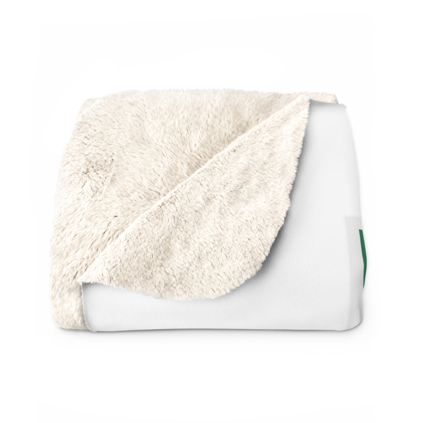 Vintage WCP Exit 62 Sign Sherpa Fleece Blanket