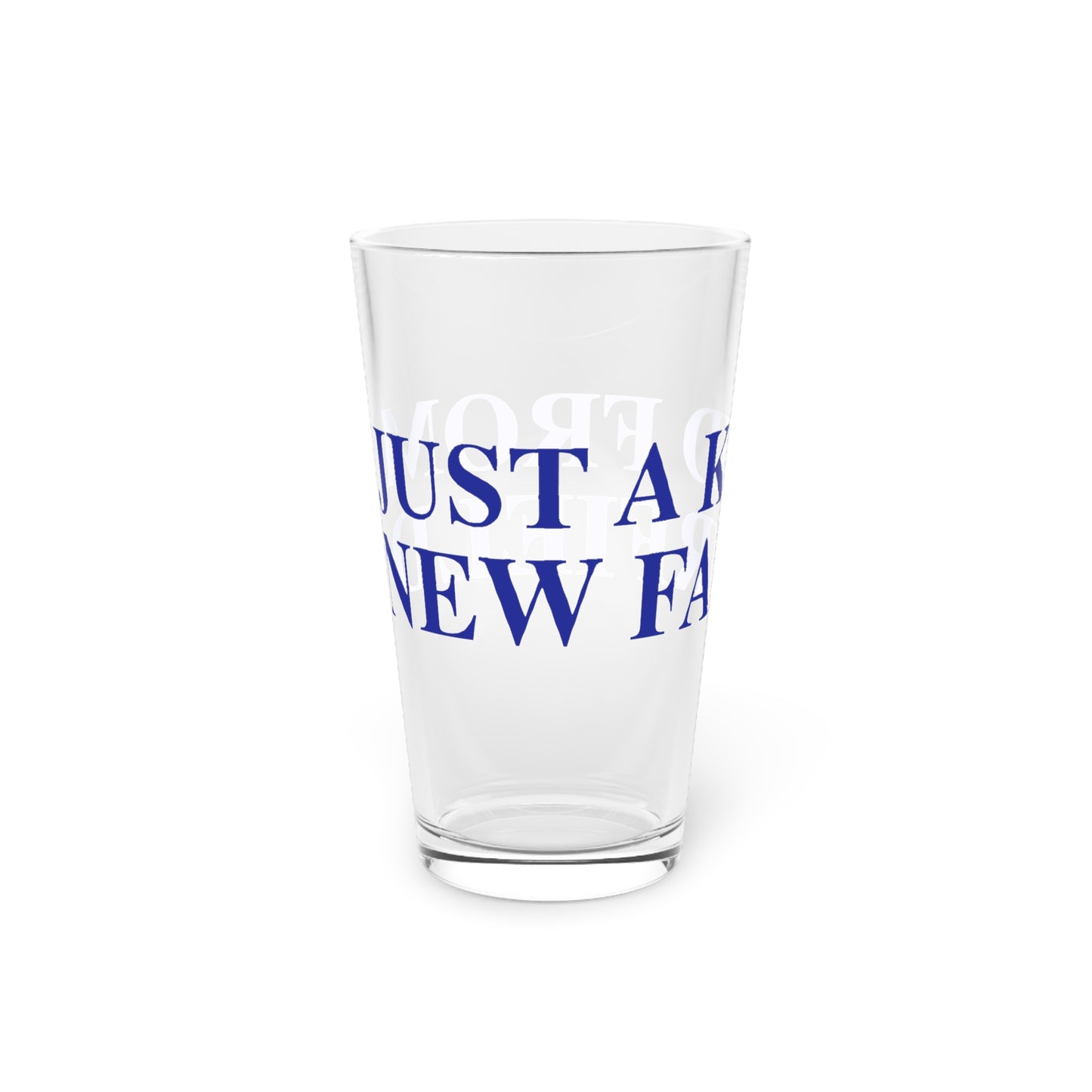 Just a kid from New Fairfield Pint Glass, 16oz