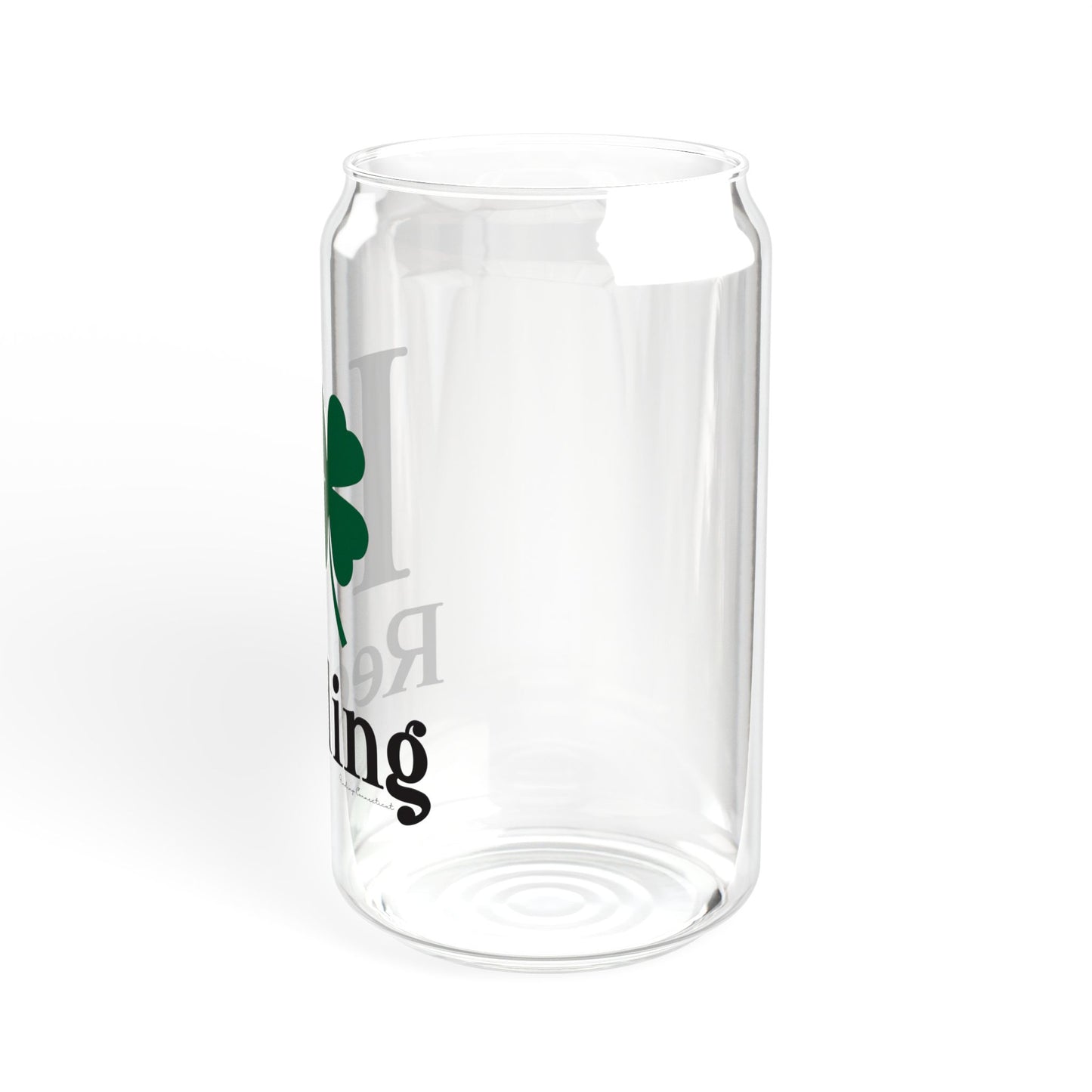I Clover Redding Sipper Glass, 16oz