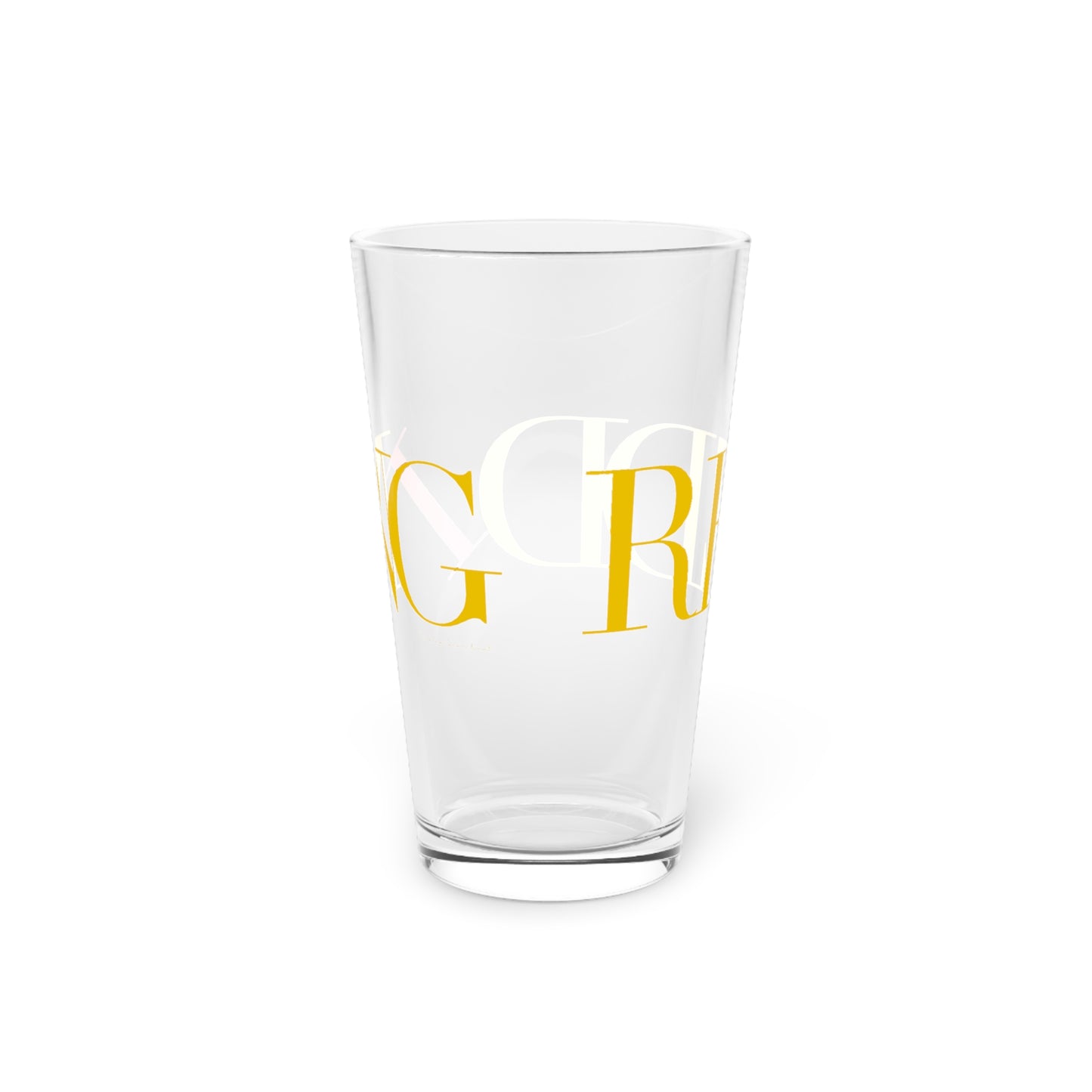 41 Tilt Redding Pint Glass, 16oz