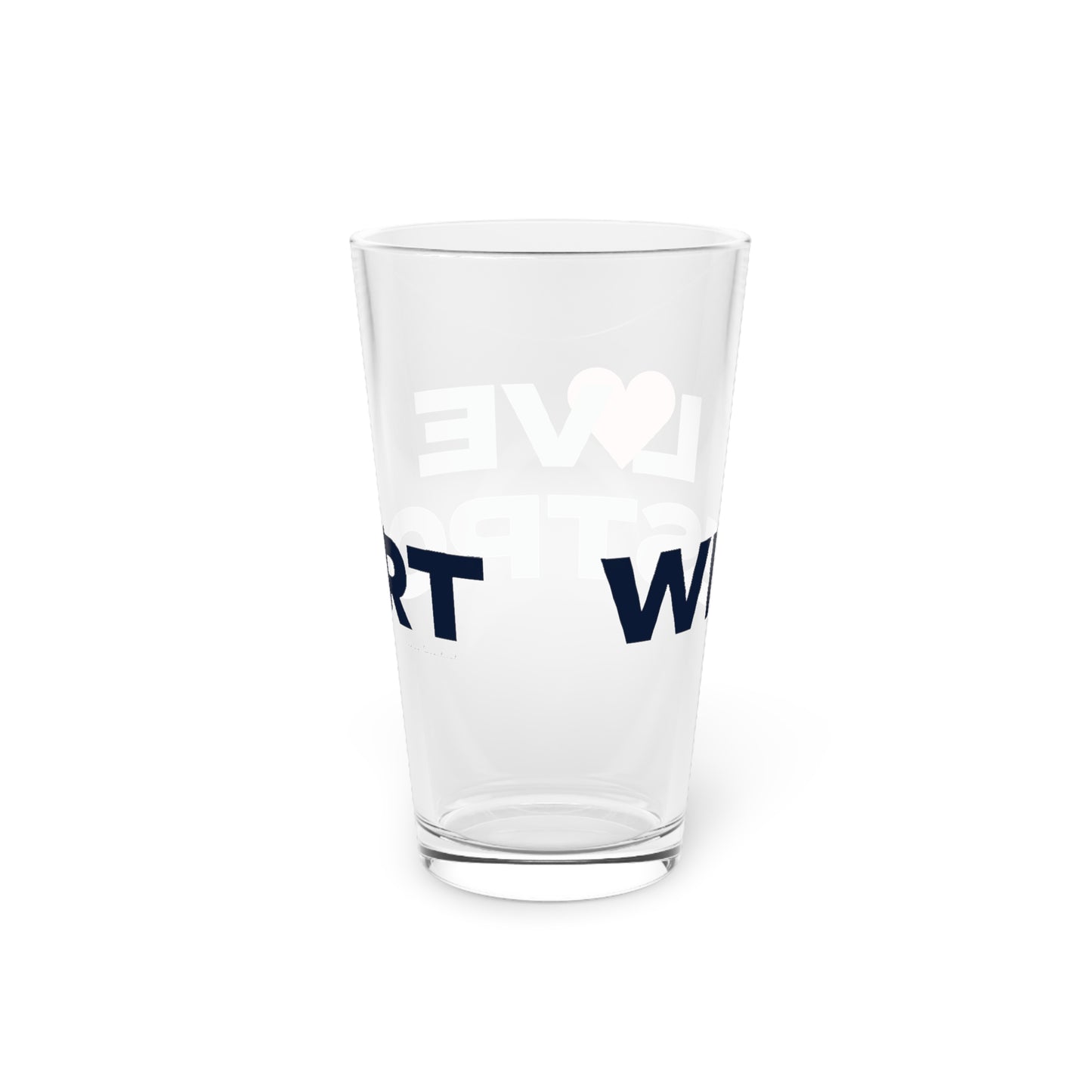 Love Westport Pint Glass, 16oz