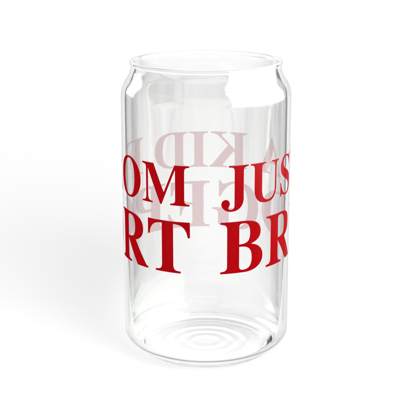 Just a kid from Bridgeport Sipper Glass, 16oz
