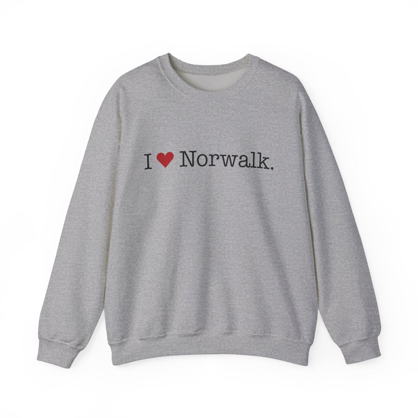 I Heart Norwalk. Unisex Heavy Blend™ Crewneck Sweatshirt