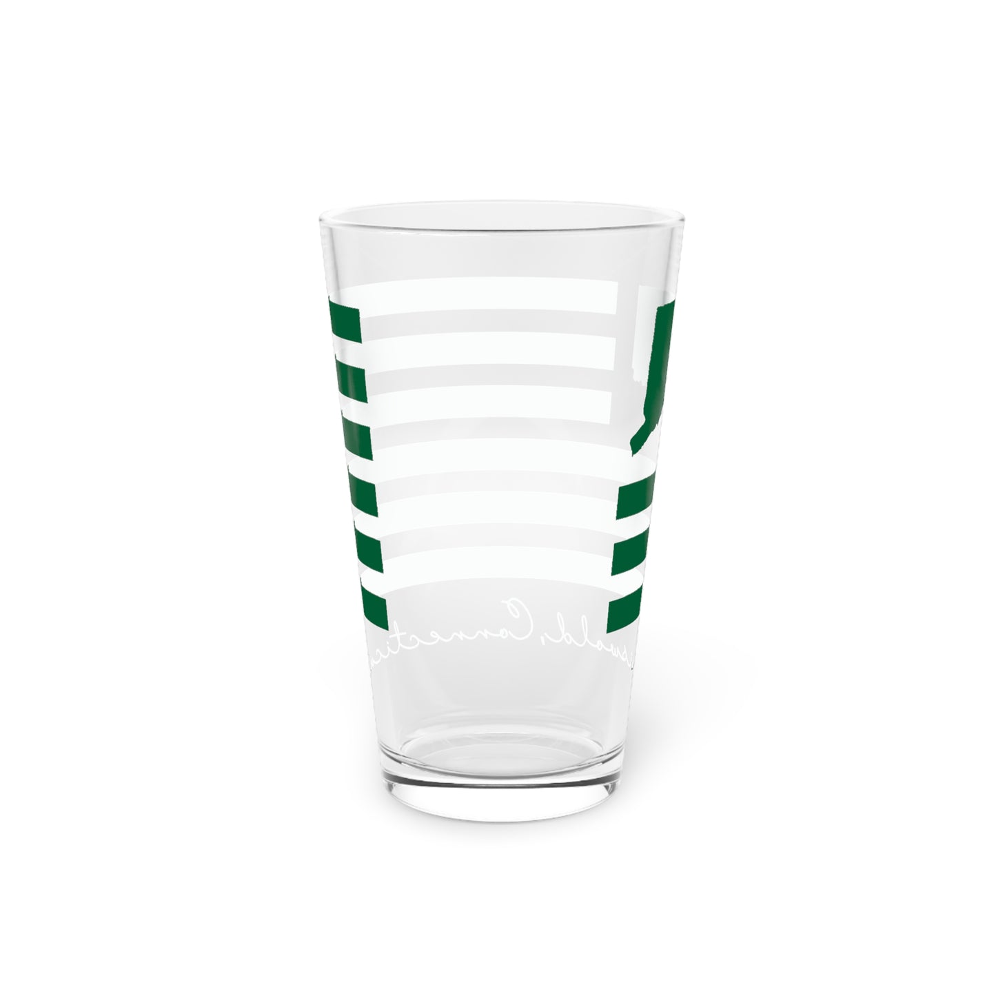Griswold Connecticut St. Patrick’s Day Flag Pint Glass, 16oz