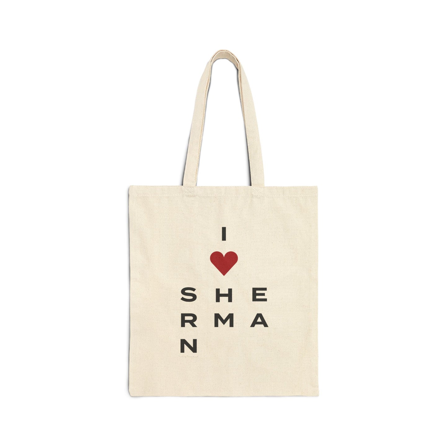 Sherman Vision Cotton Canvas Tote Bag