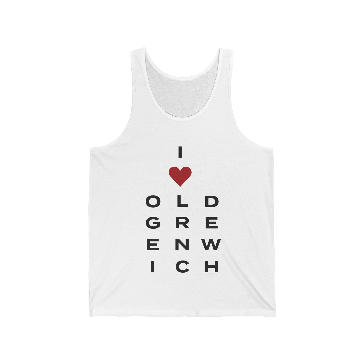 Old Greenwich Vision Unisex Jersey Tank Top