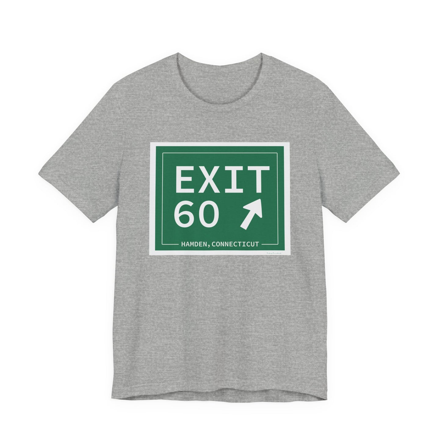 Vintage Exit 60 WCP Sign Unisex Jersey Short Sleeve T-Shirt